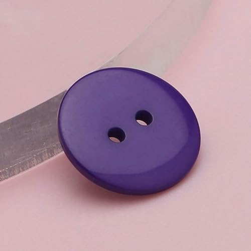 9–30 mm gemischter Knopf, Kinderkleidung, bunt, Doppelaugen-Brotknopf für DIY-Harz, Scrapbooking, Handstricken, Basteln, Großhandel, lila, 18L, 11,5 mm, 100 Stück 9–30 mm gemischter Knopf, Kinderkleidung, bunt, Doppelaugen-Brotknopf für DIY-Harz, Scrapbooking, Handstricken, Basteln, Großhandel, lila, 18L, 11,5 mm, 100 Stück von ZEYRU