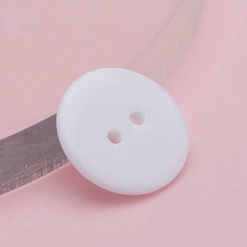 9–30 mm gemischter Knopf, Kinderkleidung, bunt, Doppelaugen-Brotknopf für DIY-Harz, Scrapbooking, Handstricken, Basteln, Großhandel, weiß, 14L, 9,0 mm, 100 Stück 9–30 mm gemischter Knopf, Kinderkleidung, bunt, Doppelaugen-Brotknopf für DIY-Harz, Scrapbooking, Handstricken, Basteln, Großhandel, weiß, 14L, 9,0 mm, 100 Stück von ZEYRU