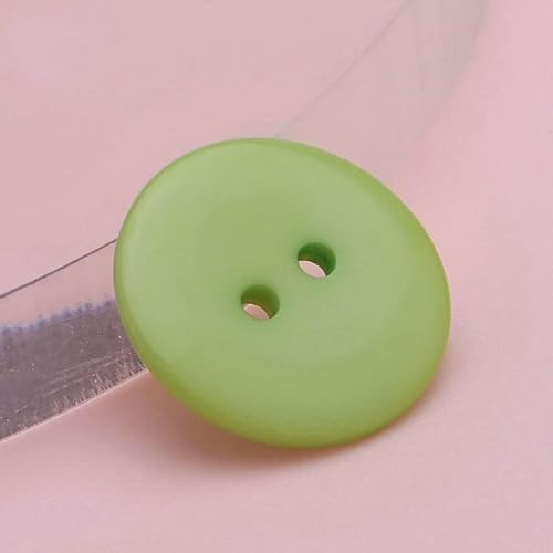 9–30 mm mehrfarbiger Brotknopf mit doppeltem Auge, runde Nähknöpfe aus Kunstharz für DIY-Scrapbooking, Kleidungsstücke, Pullover, Mäntel, Zubehör – Hellgrün – 20L 12,5 mm 9–30 mm mehrfarbiger Brotknopf mit doppeltem Auge, runde Nähknöpfe aus Kunstharz für DIY-Scrapbooking, Kleidungsstücke, Pullover, Mäntel, Zubehör – Hellgrün – 20L 12,5 mm von ZEYRU