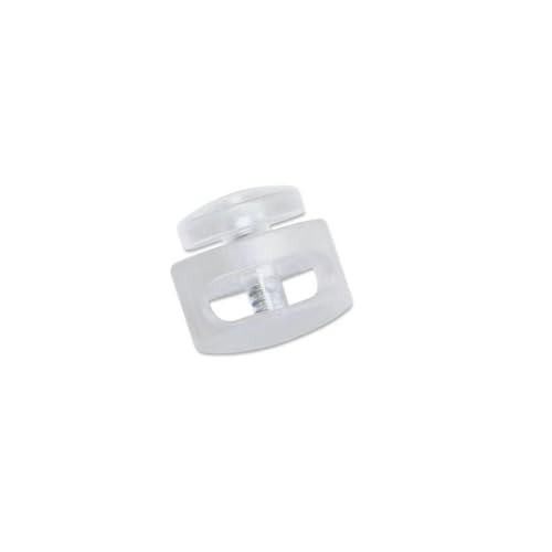 Neue 10 Stück Kordelstopper Kordelenden Knebelverschluss Clip Schnalle Knopf Weiß Schwarz Frost Schnürsenkel Sportbekleidung DIY Taschenzubehör-NO08 Clear022 Neue 10 Stück Kordelstopper Kordelenden Knebelverschluss Clip Schnalle Knopf Weiß Schwarz Frost Schnürsenkel Sportbekleidung DIY Taschenzubehör-NO08 Clear022 von ZEYRU