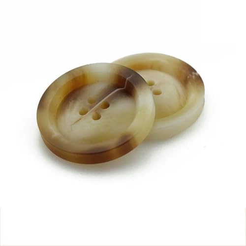 Neue 20 Stück Harzknöpfe mit 4 Löchern, Nähzubehör, Größe komplett für Kleidung, dekorative Knöpfe, handgefertigt, DIY-6, 20 Stück, 18 mm Neue 20 Stück Harzknöpfe mit 4 Löchern, Nähzubehör, Größe komplett für Kleidung, dekorative Knöpfe, handgefertigt, DIY-6, 20 Stück, 18 mm von ZEYRU