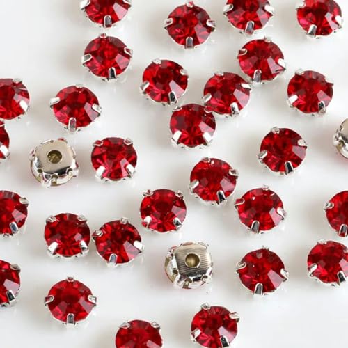 Neue 3,0 mm 4 mm 5 mm 7 mm 8 mm silberne Krallen zum Aufnähen, runde Strasssteine für Handarbeiten, DIY, Glaskristalle, Steine, Kleidung, Hochzeitskleid, rot, Krallen-Strass, 5 mm, 100 Stück Neue 3,0 mm 4 mm 5 mm 7 mm 8 mm silberne Krallen zum Aufnähen, runde Strasssteine für Handarbeiten, DIY, Glaskristalle, Steine, Kleidung, Hochzeitskleid, rot, Krallen-Strass, 5 mm, 100 Stück von ZEYRU