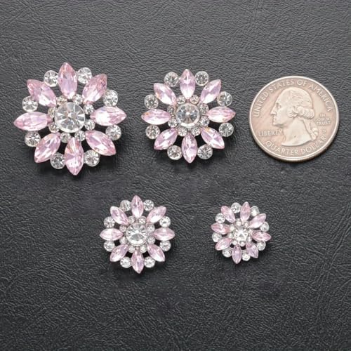 Stück Wunderschöne funkelnde Kristall-Strass-Knöpfe in Blumenform für Kleidung, Nähzubehör, Luxus, Hochzeit, DIY-Schmuck-JRB-A5217-11-20MM Stück Wunderschöne funkelnde Kristall-Strass-Knöpfe in Blumenform für Kleidung, Nähzubehör, Luxus, Hochzeit, DIY-Schmuck-JRB-A5217-11-20MM von ZEYRU