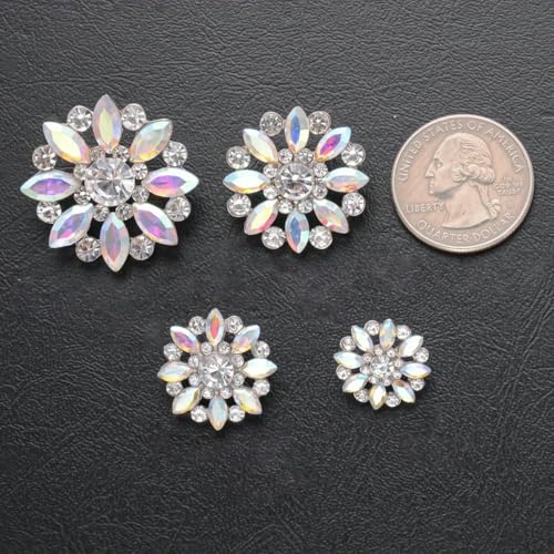 Stück Wunderschöne funkelnde Kristall-Strass-Knöpfe in Blumenform für Kleidung, Nähzubehör, Luxus, Hochzeit, DIY-Schmuck-JRB-A5217-13-20MM Stück Wunderschöne funkelnde Kristall-Strass-Knöpfe in Blumenform für Kleidung, Nähzubehör, Luxus, Hochzeit, DIY-Schmuck-JRB-A5217-13-20MM von ZEYRU