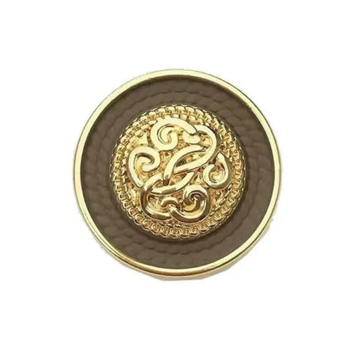 Stück runde Blumenform Metall Luxusmarke Nähknöpfe Kleidungszubehör Handgefertigte DIY-Materialdekoration Gold Schwarz Blau-Nr. 22–20 mm Stück runde Blumenform Metall Luxusmarke Nähknöpfe Kleidungszubehör Handgefertigte DIY-Materialdekoration Gold Schwarz Blau-Nr. 22–20 mm von ZEYRU