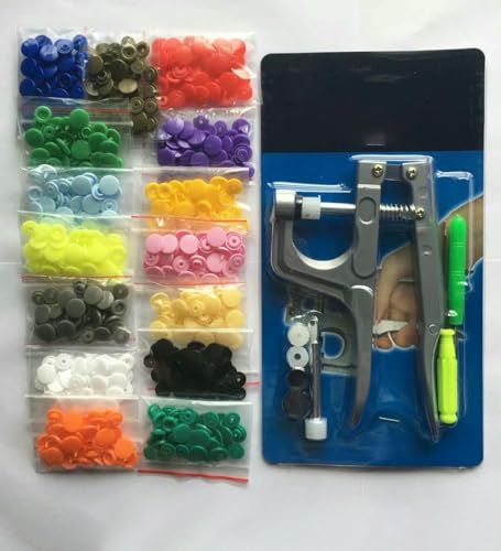 T5 Harz-Druckknopf-Set, Druckknöpfe, U-förmiger Verschluss, Druckknopfzange, Knopf-Set, Druckknöpfe, Stoffknöpfe, DIY-Nähmaschine, Bastelwerkzeug, Zange und 150er-Set-Mix, T5 T5 Harz-Druckknopf-Set, Druckknöpfe, U-förmiger Verschluss, Druckknopfzange, Knopf-Set, Druckknöpfe, Stoffknöpfe, DIY-Nähmaschine, Bastelwerkzeug, Zange und 150er-Set-Mix, T5 von ZEYRU