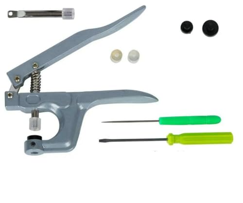 T5 Harz-Druckknopf-Set, Druckknöpfe, U-förmiger Verschluss, Druckknopfzange, Knopf-Set, Druckknöpfe, Stoffknöpfe, DIY-Nähmaschine, Bastelwerkzeug, nur Zange, yin-T5 T5 Harz-Druckknopf-Set, Druckknöpfe, U-förmiger Verschluss, Druckknopfzange, Knopf-Set, Druckknöpfe, Stoffknöpfe, DIY-Nähmaschine, Bastelwerkzeug, nur Zange, yin-T5 von ZEYRU