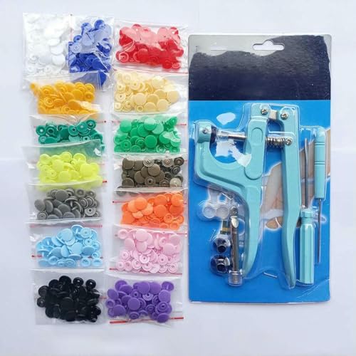 T5 Harz-Druckknopf-Set, Druckknöpfe, U-förmiger Verschluss, Druckknopfzange, Knopf-Set, Druckknöpfe, Stoffknöpfe, DIY-Nähmaschinen-Bastelwerkzeug, blaue Zange, 150 Stück, T5 T5 Harz-Druckknopf-Set, Druckknöpfe, U-förmiger Verschluss, Druckknopfzange, Knopf-Set, Druckknöpfe, Stoffknöpfe, DIY-Nähmaschinen-Bastelwerkzeug, blaue Zange, 150 Stück, T5 von ZEYRU