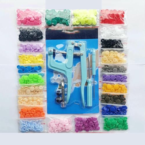 T5 Harz-Druckknopf-Set, Druckknöpfe, U-förmiger Verschluss, Druckknopfzange, Knopf-Set, Druckknöpfe, Stoffknöpfe, DIY-Nähmaschinen-Bastelwerkzeug, blaue Zange, 240 Stück, T5 T5 Harz-Druckknopf-Set, Druckknöpfe, U-förmiger Verschluss, Druckknopfzange, Knopf-Set, Druckknöpfe, Stoffknöpfe, DIY-Nähmaschinen-Bastelwerkzeug, blaue Zange, 240 Stück, T5 von ZEYRU