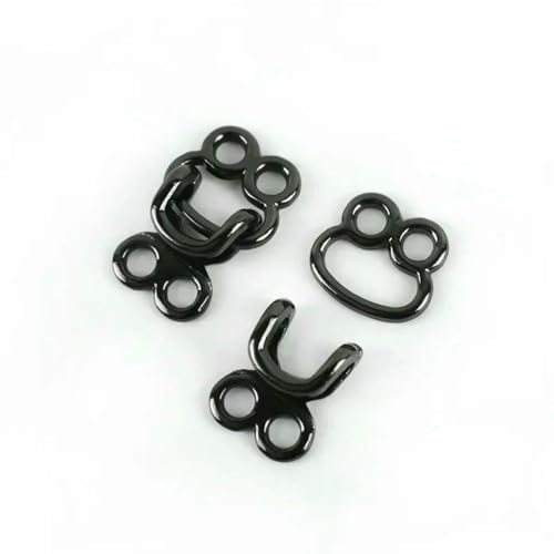 Unsichtbarer Metallhaken, 10–50 Stück, 18/23/27 mm, verstellbarer Verschluss, Jeans, Hosen, Rock, Kragen, Dekor, Nähen, Basteln, Reparatur, Hardware-Zubehör, GunBlack, 23,0 Unsichtbarer Metallhaken, 10–50 Stück, 18/23/27 mm, verstellbarer Verschluss, Jeans, Hosen, Rock, Kragen, Dekor, Nähen, Basteln, Reparatur, Hardware-Zubehör, GunBlack, 23,0 von ZEYRU