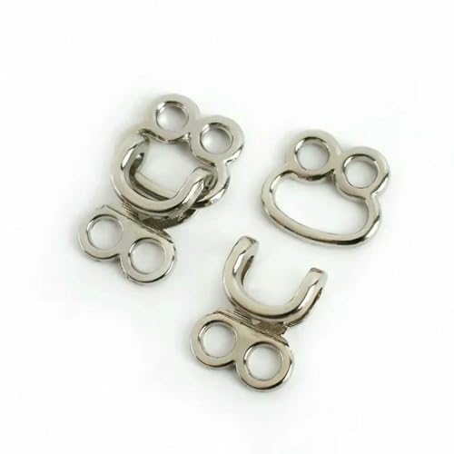 Unsichtbarer Metallhaken, 10–50 Stück, 18/23/27 mm, verstellbarer Verschluss, Jeans, Hosen, Rock, Kragen, Dekor, Nähen, Basteln, Reparatur, Hardware-Zubehör, Silber, 27 mm, Unsichtbarer Metallhaken, 10–50 Stück, 18/23/27 mm, verstellbarer Verschluss, Jeans, Hosen, Rock, Kragen, Dekor, Nähen, Basteln, Reparatur, Hardware-Zubehör, Silber, 27 mm, von ZEYRU