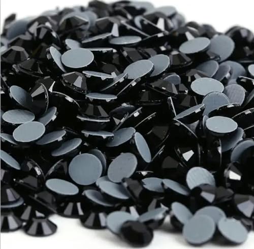 ss3, ss4, ss8, ss12, ss34 Hot Fix Strass Glitzer Strass Flatback Glaskristall Hotfix Steine zum Aufbügeln von Strasssteinen für Kleidungsstücke-Schwarz Jet-ss3 1440 Stück ss3, ss4, ss8, ss12, ss34 Hot Fix Strass Glitzer Strass Flatback Glaskristall Hotfix Steine zum Aufbügeln von Strasssteinen für Kleidungsstücke-Schwarz Jet-ss3 1440 Stück von ZEYRU