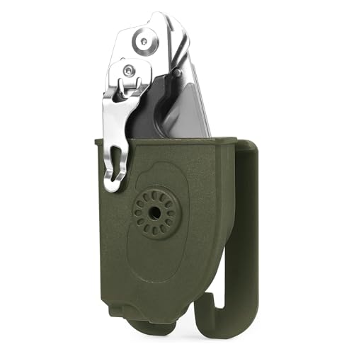 Taktisches Holster für Medizinische Scheren, Faltbare Scherenscheide mit Taktischem EMT-Gürtelwerkzeug, Kompatibel mit Faltbaren Raptor-Scheren (Scheren Nicht im Lieferumfang Enthalten)(Green) von ZFFOZZ