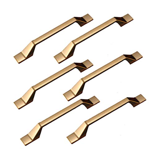ZFGOJNBH Türgriff, Schiebetürgriff, Möbelgriffe, 6 Stück, Türknöpfe, Schrank, Schublade, Schlafzimmer, Kleiderschrank, Türgriff, Zinklegierung, Schuhschrank, Hardware, Ziehgriffe (Farbe: Gelb, Größe: ZFGOJNBH Türgriff, Schiebetürgriff, Möbelgriffe, 6 Stück, Türknöpfe, Schrank, Schublade, Schlafzimmer, Kleiderschrank, Türgriff, Zinklegierung, Schuhschrank, Hardware, Ziehgriffe (Farbe: Gelb, Größe: von ZFGOJNBH