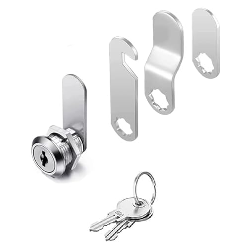 Schrankschlösser Mit Schlüsseln 2 Stück 16/30 mm Hebelschloss-Set for Türen, Schränke, Briefkästen, Schubladen, Schränke, Schließfächer, Zinklegierung, Zylinderschloss mit 2 Schlüsseln, Möbelbeschläge Schrankschlösser Mit Schlüsseln 2 Stück 16/30 mm Hebelschloss-Set for Türen, Schränke, Briefkästen, Schubladen, Schränke, Schließfächer, Zinklegierung, Zylinderschloss mit 2 Schlüsseln, Möbelbeschläge von ZFIHAV