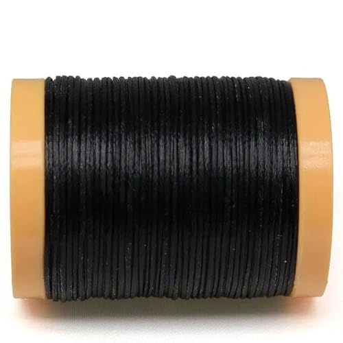 0,8 mm flacher Wachsfaden zum Nähen von Lederhandwerk, Handnähen, DIY-Lederhandwerk, geflochtenes Buchbinden, Schuhreparatur, gewachster Faden, 01 – Schwarz, 0,8 mm, 150D, 65 m 0,8 mm flacher Wachsfaden zum Nähen von Lederhandwerk, Handnähen, DIY-Lederhandwerk, geflochtenes Buchbinden, Schuhreparatur, gewachster Faden, 01 – Schwarz, 0,8 mm, 150D, 65 m von ZFISH