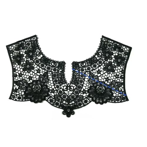 1-10 Stück dekorative Accessoires schwarz-weiß besticktes Polyester hohl DIY Kragenform Nähspitze-Stil 3154-Großhandel 10 Stück 1-10 Stück dekorative Accessoires schwarz-weiß besticktes Polyester hohl DIY Kragenform Nähspitze-Stil 3154-Großhandel 10 Stück von ZFISH