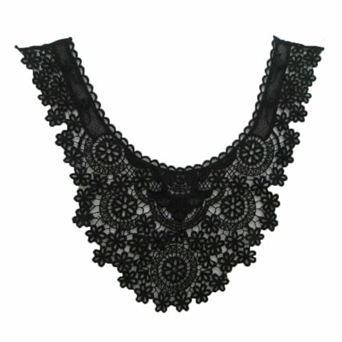 1-10 Stück dekorative Accessoires schwarz-weiß besticktes Polyester hohl DIY Kragenform Nähspitze-Stil 664-Großhandel 10 Stück 1-10 Stück dekorative Accessoires schwarz-weiß besticktes Polyester hohl DIY Kragenform Nähspitze-Stil 664-Großhandel 10 Stück von ZFISH