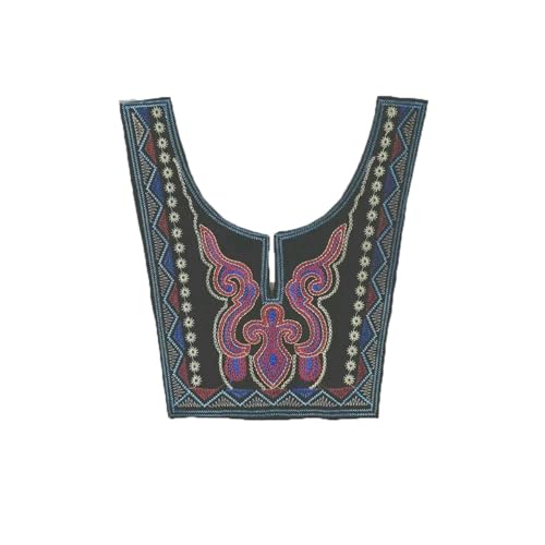 1-10 Stück ethnischen Stil bestickte Polyesterspitze DIY genähte Spitzenkante dekorative Kleidungsaccessoires-Stil 2549-Großhandel 10 Stück von ZFISH