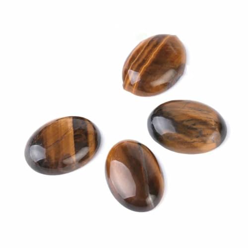 1 Stück Gelber Tigerauge-Cabochon-Perle aus Naturstein, ohne Loch, passend für DIY-Handwerk, Reiki-Schmuck, Damen, Herren, Ring, Armband, F512, 30 x 40 mm 1 Stück Gelber Tigerauge-Cabochon-Perle aus Naturstein, ohne Loch, passend für DIY-Handwerk, Reiki-Schmuck, Damen, Herren, Ring, Armband, F512, 30 x 40 mm von ZFISH