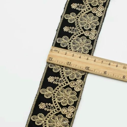 1 Yards Pailletten-Spitzenbesatz, Spitzenstoff, DIY-Stickbänder für Kleidungsstücke, Kopfschmuck, Hochzeitsdekor, Nähen, handgefertigte Lieferungen, 18-1 Yard 1 Yards Pailletten-Spitzenbesatz, Spitzenstoff, DIY-Stickbänder für Kleidungsstücke, Kopfschmuck, Hochzeitsdekor, Nähen, handgefertigte Lieferungen, 18-1 Yard von ZFISH