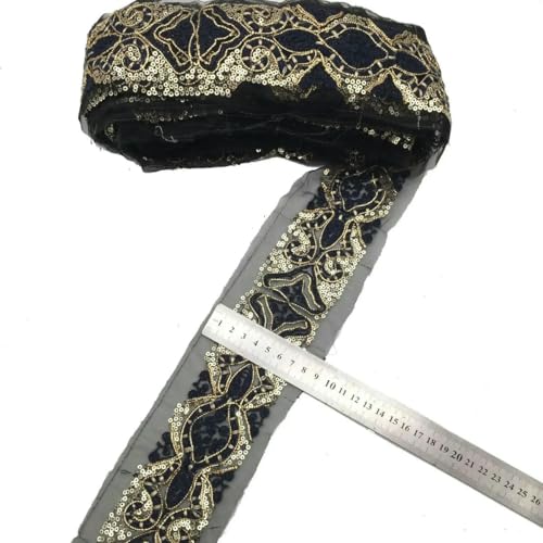1 Yards Paillettenband Ethnisch bestickte Spitze Nähzubehör Stickbesatz Gehäkeltes Spitzenband-13-1Yard 1 Yards Paillettenband Ethnisch bestickte Spitze Nähzubehör Stickbesatz Gehäkeltes Spitzenband-13-1Yard von ZFISH