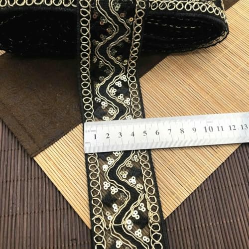 1 Yards Paillettenband Ethnisch bestickte Spitze Nähzubehör Stickbesatz Gehäkeltes Spitzenband-16-1Yard 1 Yards Paillettenband Ethnisch bestickte Spitze Nähzubehör Stickbesatz Gehäkeltes Spitzenband-16-1Yard von ZFISH