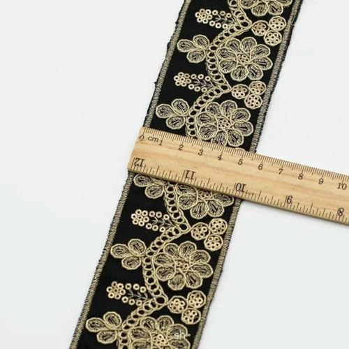 1 Yards Paillettenband Ethnisch bestickte Spitze Nähzubehör Stickbesatz Gehäkeltes Spitzenband-6-1Yard 1 Yards Paillettenband Ethnisch bestickte Spitze Nähzubehör Stickbesatz Gehäkeltes Spitzenband-6-1Yard von ZFISH