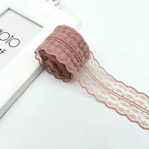 10 Meter/Rolle, 45 mm, nicht dehnbares Spitzenband, DIY, handgefertigtes Bastelband, Weihnachten, Halloween, Hochzeit, Geburtstagsfeier, Verpackung, Dou Sha, 10 Meter Länge 10 Meter/Rolle, 45 mm, nicht dehnbares Spitzenband, DIY, handgefertigtes Bastelband, Weihnachten, Halloween, Hochzeit, Geburtstagsfeier, Verpackung, Dou Sha, 10 Meter Länge von ZFISH
