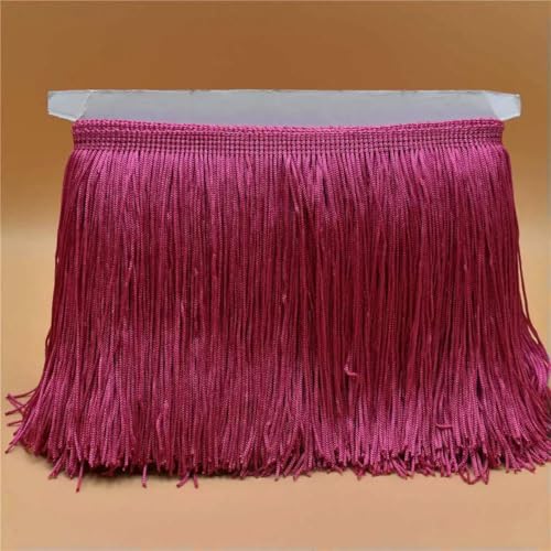 10 Meter Luxus Goldfarbene Spitzenfransenbesatz Quaste Fransen 15 cm Breite Galon Fransen Latein Kleid Bühnenkleidung Zubehör Band-Rosenrot-10 Meter 10 Meter Luxus Goldfarbene Spitzenfransenbesatz Quaste Fransen 15 cm Breite Galon Fransen Latein Kleid Bühnenkleidung Zubehör Band-Rosenrot-10 Meter von ZFISH