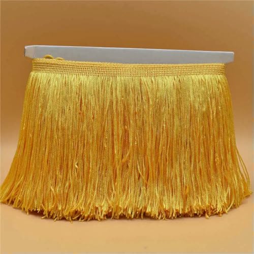 10 Meter Luxus Goldfarbene Spitzenfransenbesatz Quaste Fransen 15 cm Breite Galon Fransen Lateinisches Kleid Bühnenkleidung Zubehör Band-Gold-10 Meter 10 Meter Luxus Goldfarbene Spitzenfransenbesatz Quaste Fransen 15 cm Breite Galon Fransen Lateinisches Kleid Bühnenkleidung Zubehör Band-Gold-10 Meter von ZFISH