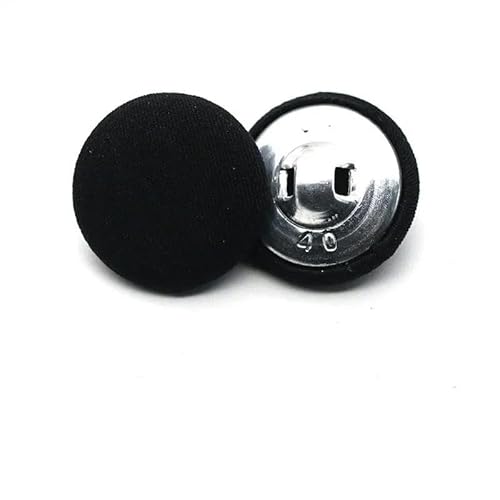 10 Stück/Los Metall Runde Stoffknöpfe DIY Aluminiumknopf für Kleidung Dekorative Knöpfe Nähzubehör-Schwarz-18MM 10 Stück/Los Metall Runde Stoffknöpfe DIY Aluminiumknopf für Kleidung Dekorative Knöpfe Nähzubehör-Schwarz-18MM von ZFISH