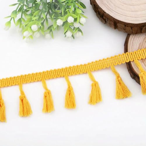 10 Yards Spitzenband Quaste Fransen Baumwolle Ethnische Spitzenbesatz Band Nähen Kleid Kleidungsstück Vorhang DIY Handarbeit Bastelzubehör-17 Eiergelb-10 Yards 10 Yards Spitzenband Quaste Fransen Baumwolle Ethnische Spitzenbesatz Band Nähen Kleid Kleidungsstück Vorhang DIY Handarbeit Bastelzubehör-17 Eiergelb-10 Yards von ZFISH
