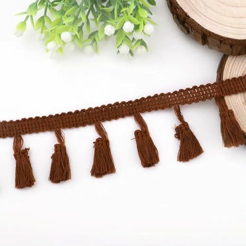 10 Yards Spitzenband Quaste Fransen Baumwolle Ethnisches Spitzenbesatzband Nähen Kleid Kleidungsstück Vorhang DIY Handarbeit Bastelzubehör-20 Kaffee-5 Yards 10 Yards Spitzenband Quaste Fransen Baumwolle Ethnisches Spitzenbesatzband Nähen Kleid Kleidungsstück Vorhang DIY Handarbeit Bastelzubehör-20 Kaffee-5 Yards von ZFISH
