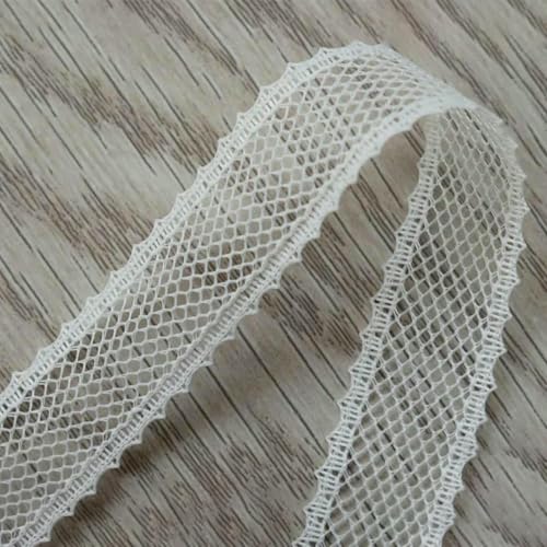 10 Yards schönes milchweißes Spitzenband Europäischer Stoff Spitze Nähen Stickerei Kleid Zubehör-Milchweiß_e 10 Yards schönes milchweißes Spitzenband Europäischer Stoff Spitze Nähen Stickerei Kleid Zubehör-Milchweiß_e von ZFISH