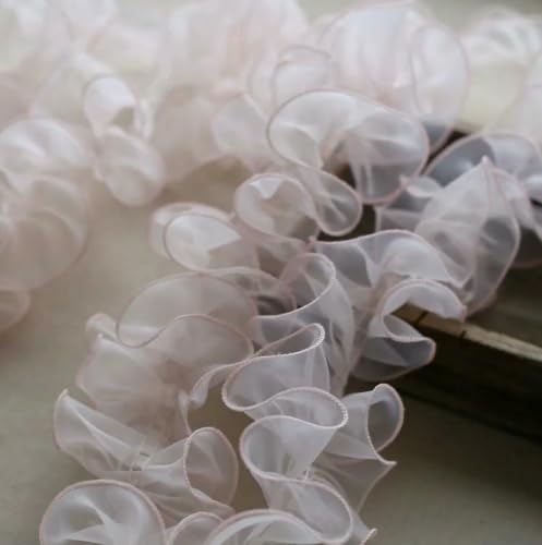 10 cm, 2 m/los, schöne Farbe, 3D-Rüschen, Spitzenbesatz, Rosa/Beige/Lila/Marineblau, Kleidung/Hochzeit/Blumenstrang, DIY-Material, Korallenrosa, 2 Meter Preis 10 cm, 2 m/los, schöne Farbe, 3D-Rüschen, Spitzenbesatz, Rosa/Beige/Lila/Marineblau, Kleidung/Hochzeit/Blumenstrang, DIY-Material, Korallenrosa, 2 Meter Preis von ZFISH