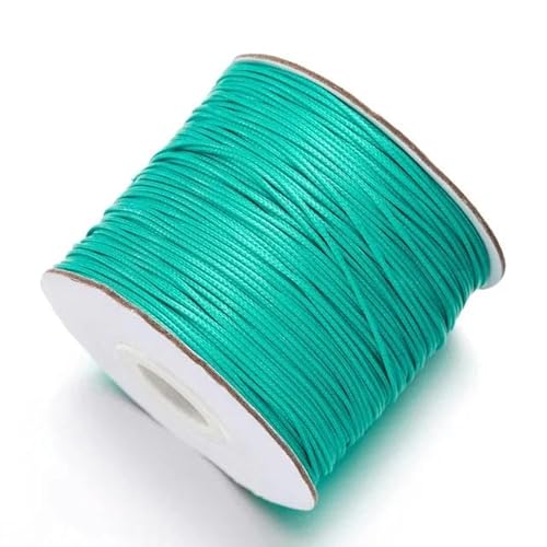 10 m/Los, 0,5–2,5 mm, Lederschnur, gewachste Schnur, Baumwollfaden, Schnur, Riemen, Halskette, Seil, Perlenarmband für DIY-Schmuckherstellung, Zubehör, Türkis, 0,8 mm 10 m/Los, 0,5–2,5 mm, Lederschnur, gewachste Schnur, Baumwollfaden, Schnur, Riemen, Halskette, Seil, Perlenarmband für DIY-Schmuckherstellung, Zubehör, Türkis, 0,8 mm von ZFISH