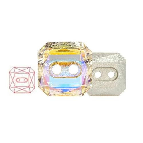 10 mm, 10 Stück/Los, zwei Löcher, quadratischer Knopf, Bekleidungszubehör, Bastelbedarf, Strass, Kunsthandwerk, Perlen, klare Kristallknöpfe, Paradiesglanz, 10 mm, 10 Stü 10 mm, 10 Stück/Los, zwei Löcher, quadratischer Knopf, Bekleidungszubehör, Bastelbedarf, Strass, Kunsthandwerk, Perlen, klare Kristallknöpfe, Paradiesglanz, 10 mm, 10 Stü von ZFISH