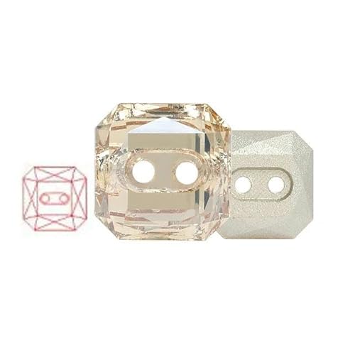 10 mm, 10 Stück/Los, zwei Löcher, quadratischer Knopf, Bekleidungszubehör, Bastelbedarf, Strass, Kunsthandwerk, Perlen, klare Kristallknöpfe, goldener Schatten, 10 mm, 10 10 mm, 10 Stück/Los, zwei Löcher, quadratischer Knopf, Bekleidungszubehör, Bastelbedarf, Strass, Kunsthandwerk, Perlen, klare Kristallknöpfe, goldener Schatten, 10 mm, 10 von ZFISH