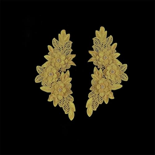 10 stück der gleichen polyester stickerei nagel perle höhlte heraus spitze DIY genäht dekorative kleidung-stil 2426-großhandel 10 stücke von ZFISH