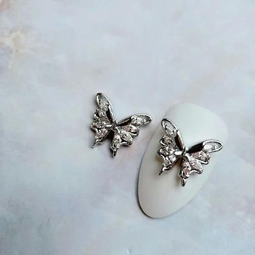 10 teile/los Luxus Große Rosa Schmetterling Zirkon Kristalle Metall Nägel Schmuck Dekorationen Nail art Zubehör Charms Teile Supplies-MG843-2 10 teile/los Luxus Große Rosa Schmetterling Zirkon Kristalle Metall Nägel Schmuck Dekorationen Nail art Zubehör Charms Teile Supplies-MG843-2 von ZFISH