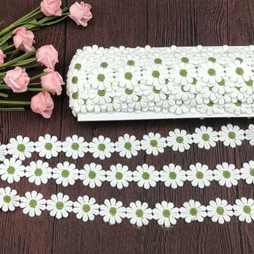 2,3 cm breiter, wunderschöner bestickter Spitzenstoff mit 3D-Blumen, Spitzenband, Kleiderkragen, Hüte, Kopfbedeckungen, Nähbesatz, Dekor – Spitze, Armeegrün, 1 Yard 2,3 cm breiter, wunderschöner bestickter Spitzenstoff mit 3D-Blumen, Spitzenband, Kleiderkragen, Hüte, Kopfbedeckungen, Nähbesatz, Dekor – Spitze, Armeegrün, 1 Yard von ZFISH