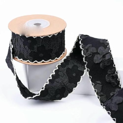 2 Yards/2,5/4 cm gewellter Rand, dreidimensionales kleines Blumenband, DIY-Schleife, Haarschmuck, Spitzenstoff, Stickband, 2–4 cm, 2 Meter 2 Yards/2,5/4 cm gewellter Rand, dreidimensionales kleines Blumenband, DIY-Schleife, Haarschmuck, Spitzenstoff, Stickband, 2–4 cm, 2 Meter von ZFISH