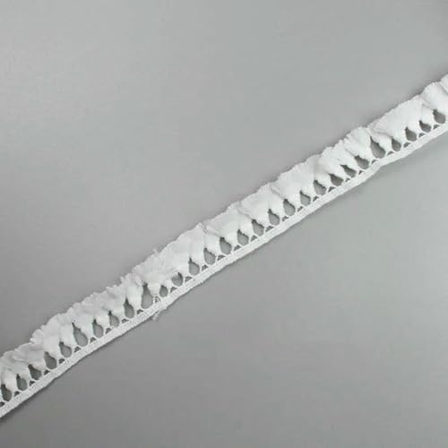 2 Yards/Lot Lösliches weißes handgemachtes Spitzenband bestickt Schleife Quaste Spitzenbesatz für Kleidung Kleid Vorhang Sofa Tischdekoration-11 2 Yards/Lot Lösliches weißes handgemachtes Spitzenband bestickt Schleife Quaste Spitzenbesatz für Kleidung Kleid Vorhang Sofa Tischdekoration-11 von ZFISH