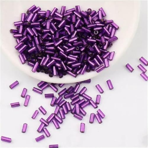 2 x 2 mm, 2 x 4,0 mm, 2 x 6 mm, silbergefüllte Röhrenperlen, handgenähte Perlen, Reisperlen, DIY, handgefertigtes Armbandzubehör, H-Röhre, Großhandel. - Dunkelviolett 9 – 2 x 2 mm, 3 2 x 2 mm, 2 x 4,0 mm, 2 x 6 mm, silbergefüllte Röhrenperlen, handgenähte Perlen, Reisperlen, DIY, handgefertigtes Armbandzubehör, H-Röhre, Großhandel. - Dunkelviolett 9 – 2 x 2 mm, 3 von ZFISH
