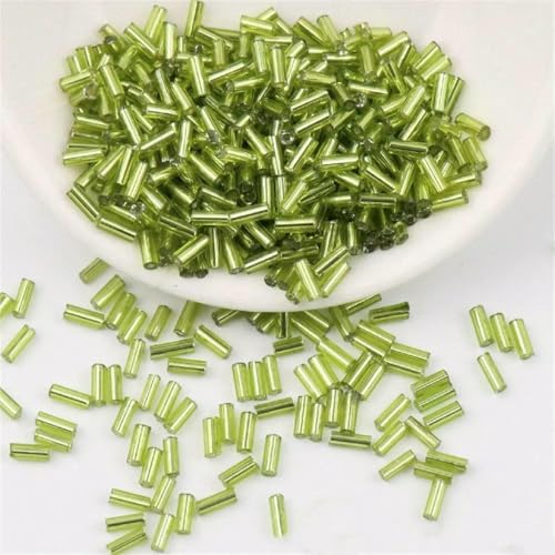 2 x 2 mm, 2 x 4,0 mm, 2 x 6 mm, silbergefüllte Röhrenperlen, handgenähte Perlen, Reisperlen, DIY, handgefertigtes Armbandzubehör, H-Röhre, Großhandel. - Hellgrün 13-2 x 2 mm, 30.000 Stück 2 x 2 mm, 2 x 4,0 mm, 2 x 6 mm, silbergefüllte Röhrenperlen, handgenähte Perlen, Reisperlen, DIY, handgefertigtes Armbandzubehör, H-Röhre, Großhandel. - Hellgrün 13-2 x 2 mm, 30.000 Stück von ZFISH