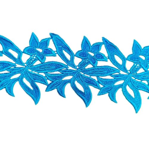 20 Yards, 12 cm, Farben Weiß, bestickter wasserlöslicher Spitzenstoff, DIY-Kleidungszubehör, Spitzenbesatz, Nähen, Basteln, 1 Yard, W0306, 20 Yards 20 Yards, 12 cm, Farben Weiß, bestickter wasserlöslicher Spitzenstoff, DIY-Kleidungszubehör, Spitzenbesatz, Nähen, Basteln, 1 Yard, W0306, 20 Yards von ZFISH