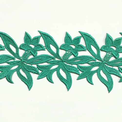 20 Yards, 12 cm, Farben Weiß, bestickter wasserlöslicher Spitzenstoff, DIY-Kleidungszubehör, Spitzenbesatz, Nähen, Basteln, 1 Yard, W1136, 20 Yards 20 Yards, 12 cm, Farben Weiß, bestickter wasserlöslicher Spitzenstoff, DIY-Kleidungszubehör, Spitzenbesatz, Nähen, Basteln, 1 Yard, W1136, 20 Yards von ZFISH