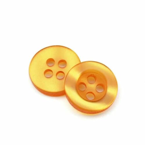 20 bis 150 Stück, 2,6 mm, perlmuttartiger Knopf aus Kunstharz, echte Wellpappe, vier Ösen, breitkrempiger Perlmuttknopf, farbiges Hemdfutter, Gelb-Orange, 150 Stück 20 bis 150 Stück, 2,6 mm, perlmuttartiger Knopf aus Kunstharz, echte Wellpappe, vier Ösen, breitkrempiger Perlmuttknopf, farbiges Hemdfutter, Gelb-Orange, 150 Stück von ZFISH