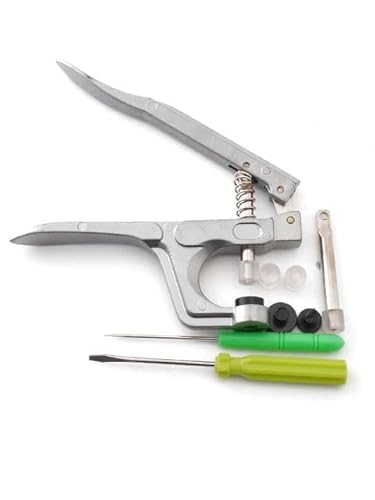 240 Sets T5 Harz-Druckknöpfe, U-förmiger Verschluss, Druckknopfzange, Knopf-Set, Druckknöpfe, Stoffknöpfe, DIY-Näh- und Bastelwerkzeug, Versand in 6 Stunden, T5 von ZFISH